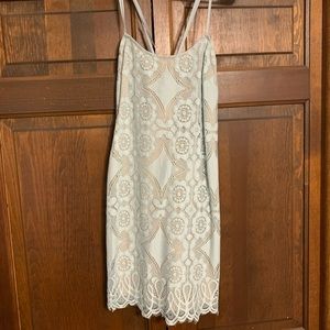 Mint Lace Dress